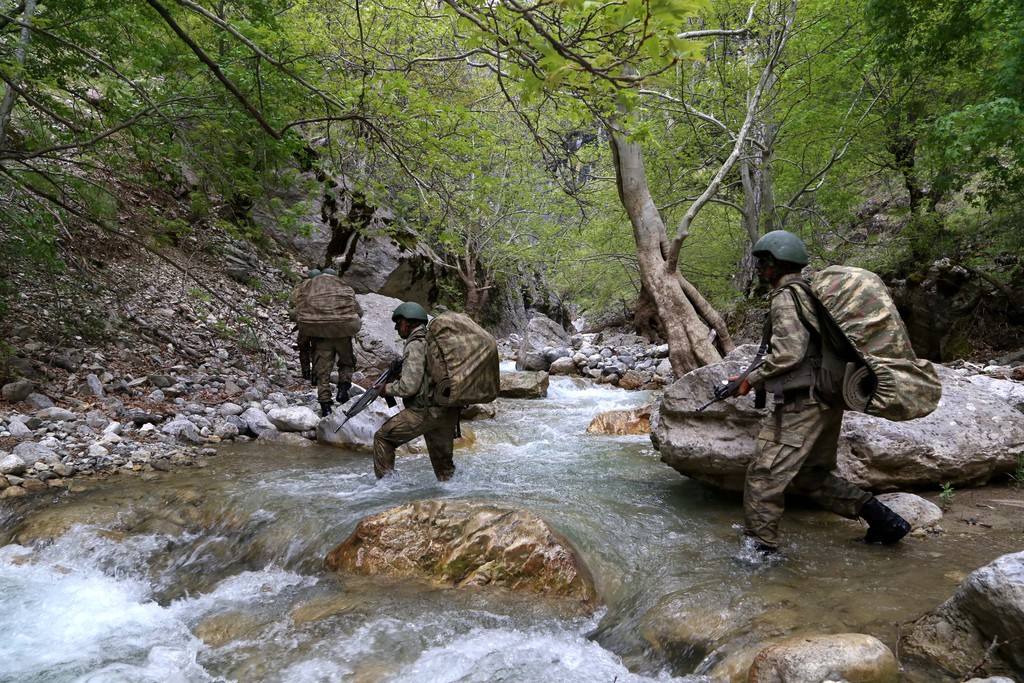 Komandolardan nefes kesen tatbikat - 849