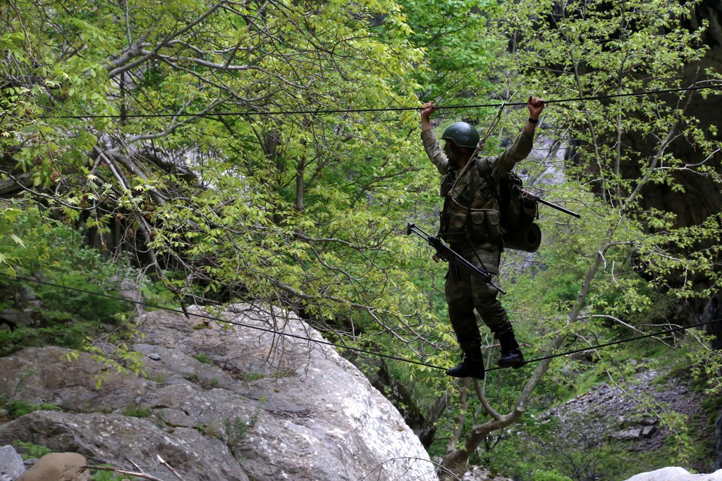 Komandolardan nefes kesen tatbikat - 788