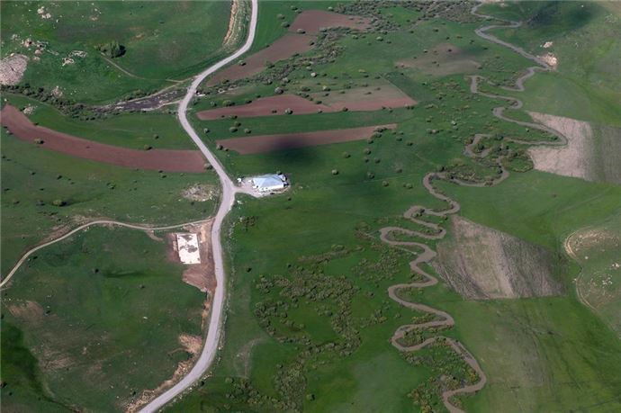 Hakkari'nin kuşbakışı görünümü - 785