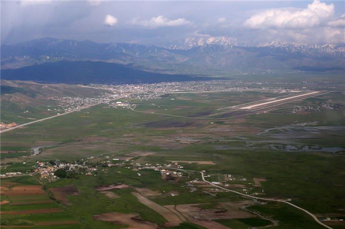 Hakkari'nin kuşbakışı görünümü - 514