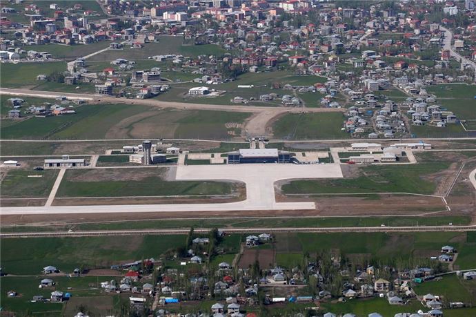 Hakkari'nin kuşbakışı görünümü - 843