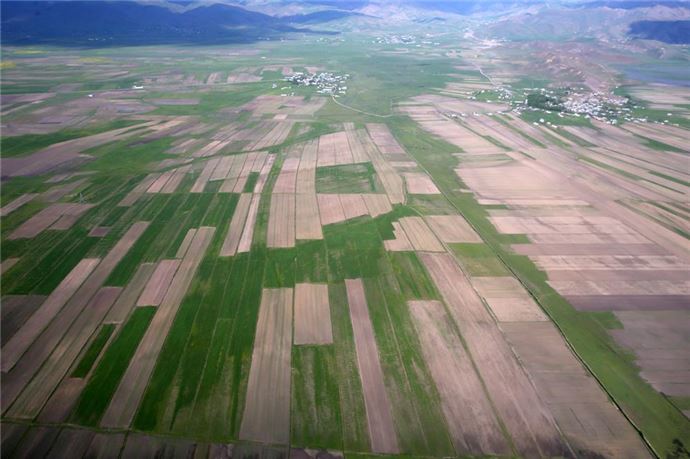 Hakkari'nin kuşbakışı görünümü - 548