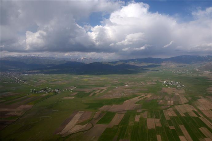 Hakkari'nin kuşbakışı görünümü - 514