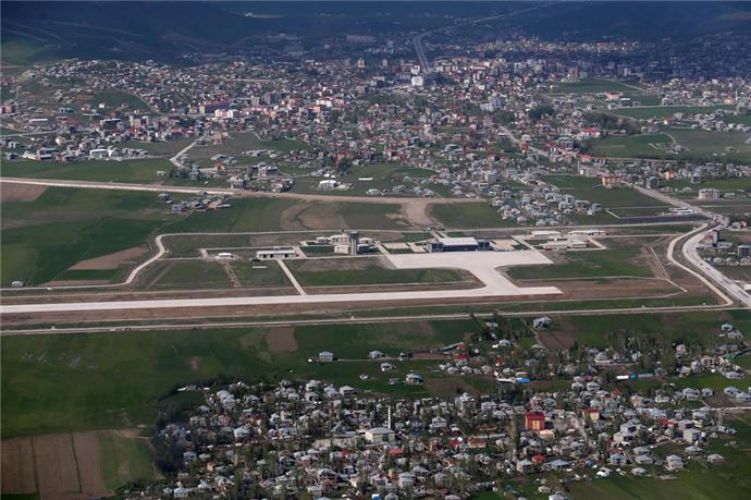 Hakkari'nin kuşbakışı görünümü - 813