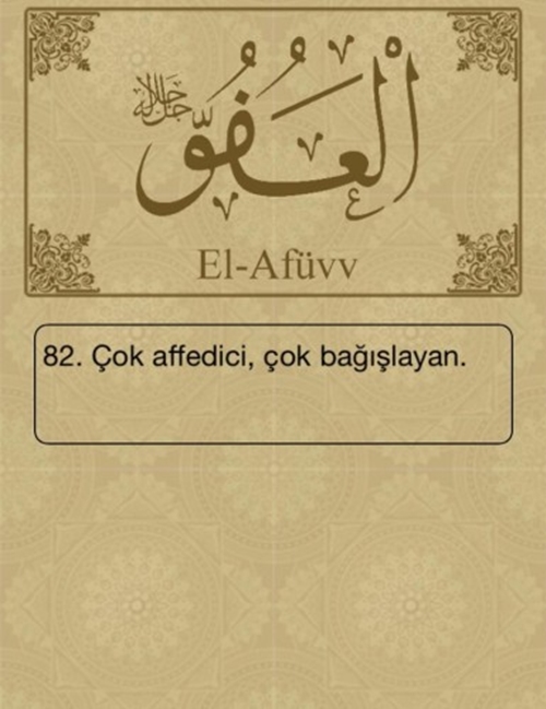 Esma-ül Hüsna ve anlamları - 56