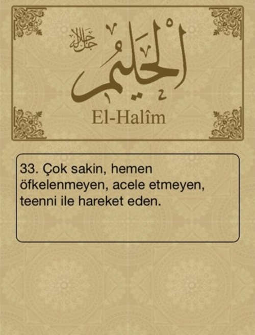 Esma-ül Hüsna ve anlamları - 88