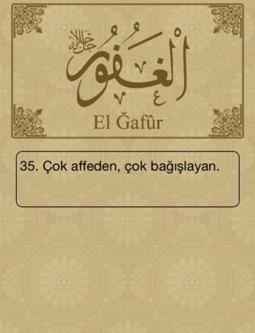 Esma-ül Hüsna ve anlamları - 89