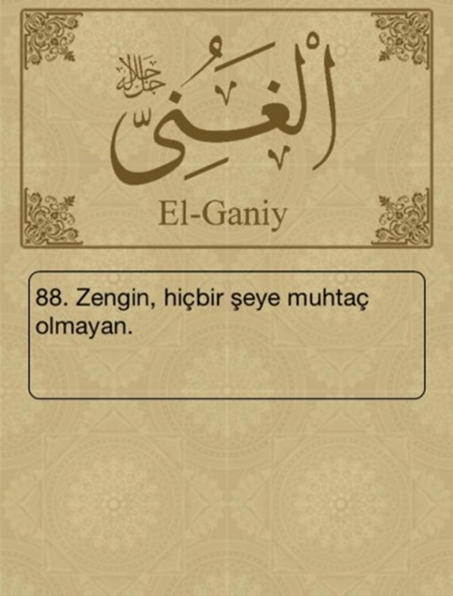 Esma-ül Hüsna ve anlamları - 51