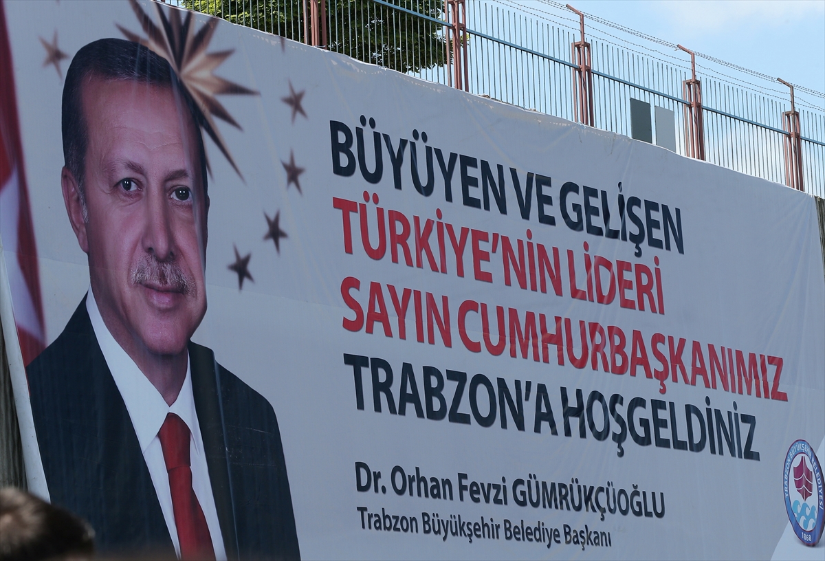 Cumhurbaşkanı Erdoğan Trabzon'da - 17