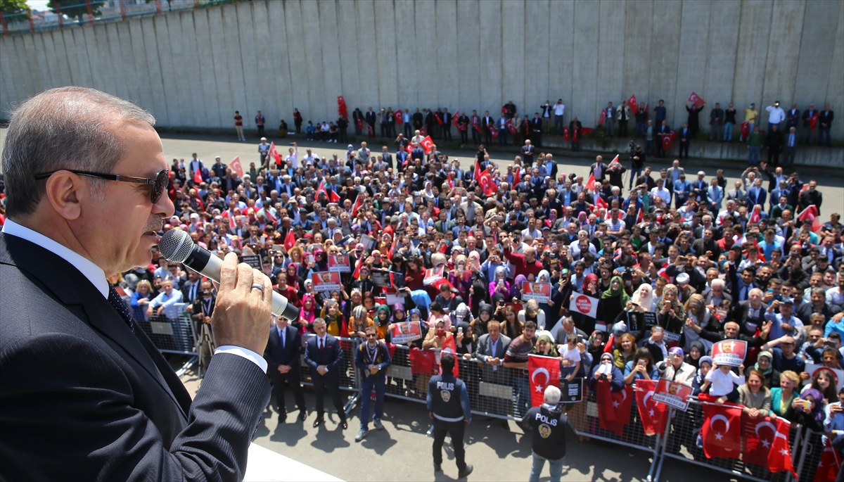 Cumhurbaşkanı Erdoğan Trabzon'da - 13