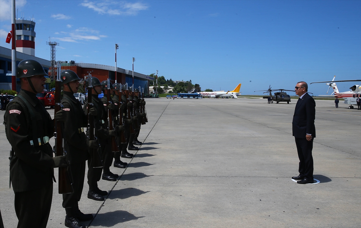 Cumhurbaşkanı Erdoğan Trabzon'da - 14