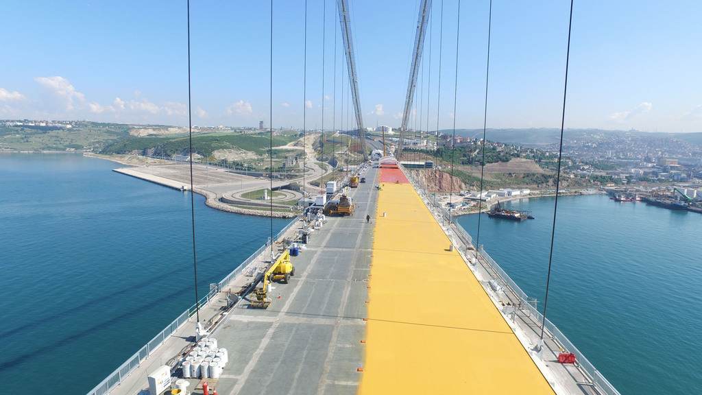 Körfez Köprüsü Ramazan Bayramı'na hazırlanıyor - 1