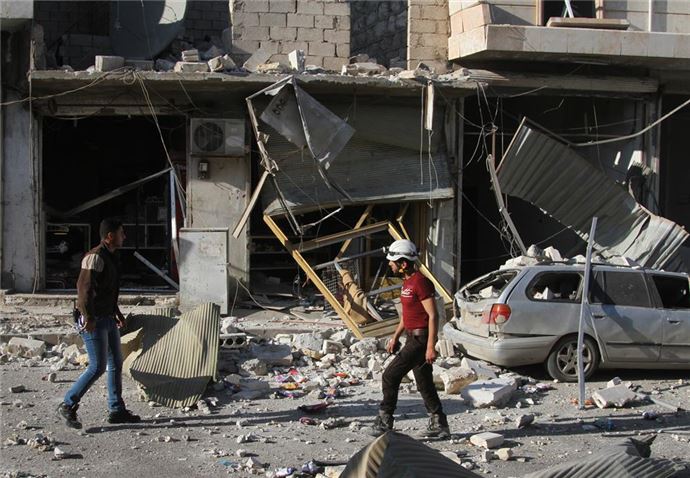 Halep'e varil bombalı saldırı - 4