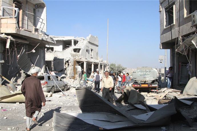 Halep'e varil bombalı saldırı - 9