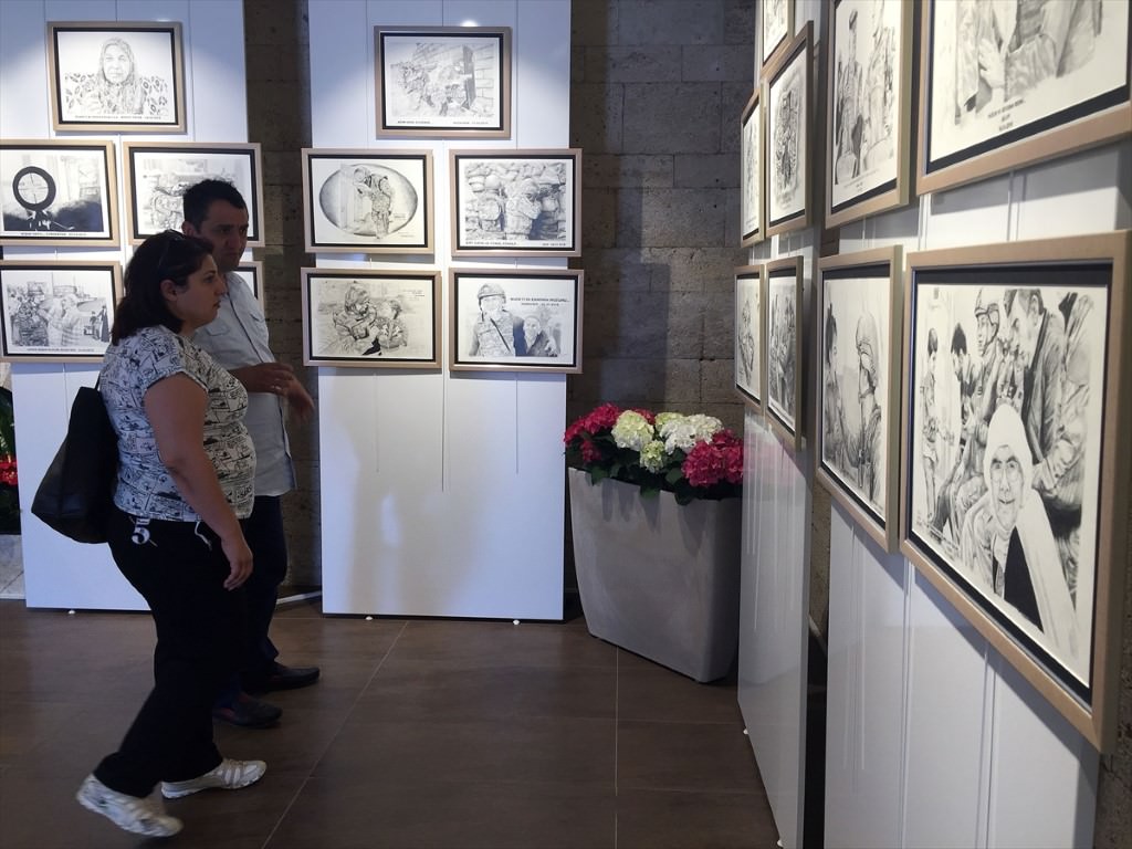 'Mehmetçiğin gözüyle Mehmetçik' sergisi - 23