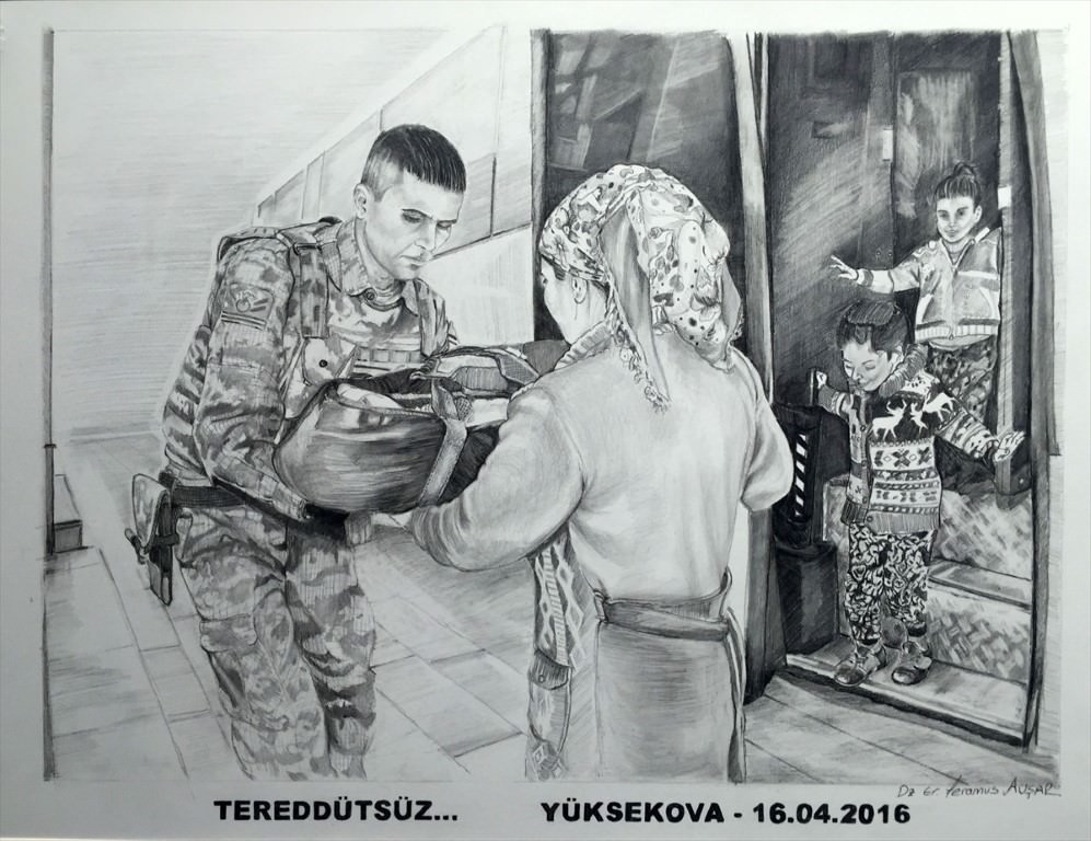 'Mehmetçiğin gözüyle Mehmetçik' sergisi - 13