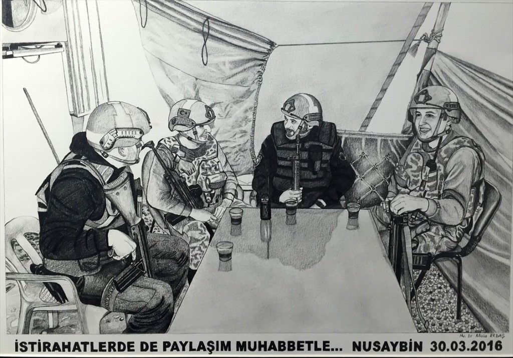 'Mehmetçiğin gözüyle Mehmetçik' sergisi - 4