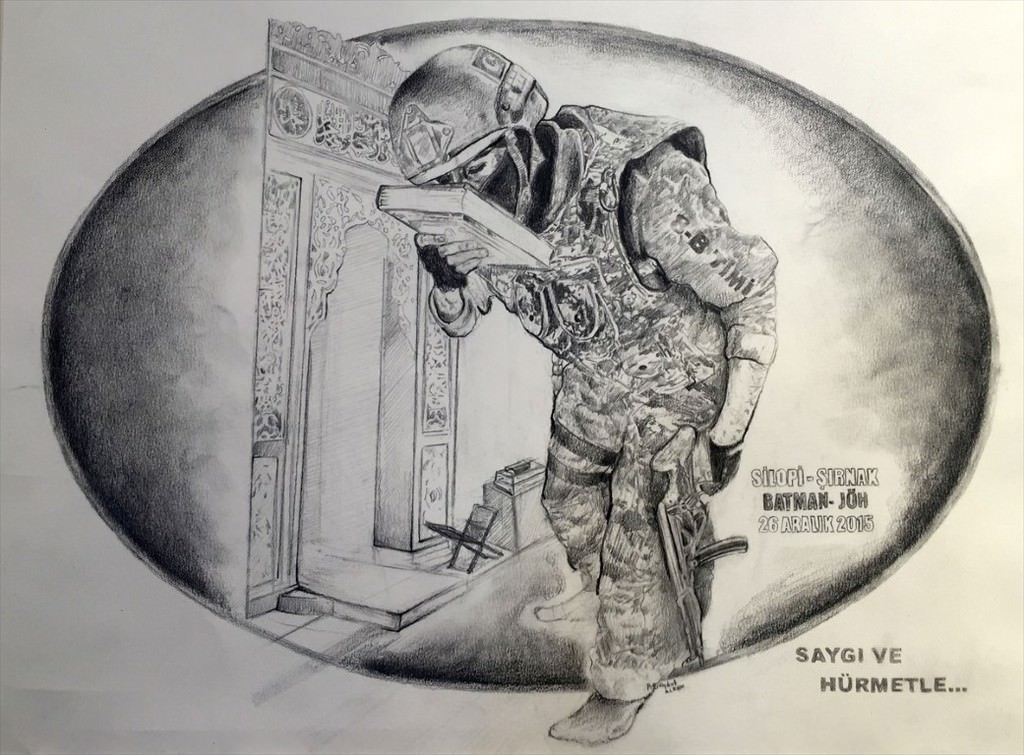 'Mehmetçiğin gözüyle Mehmetçik' sergisi - 1