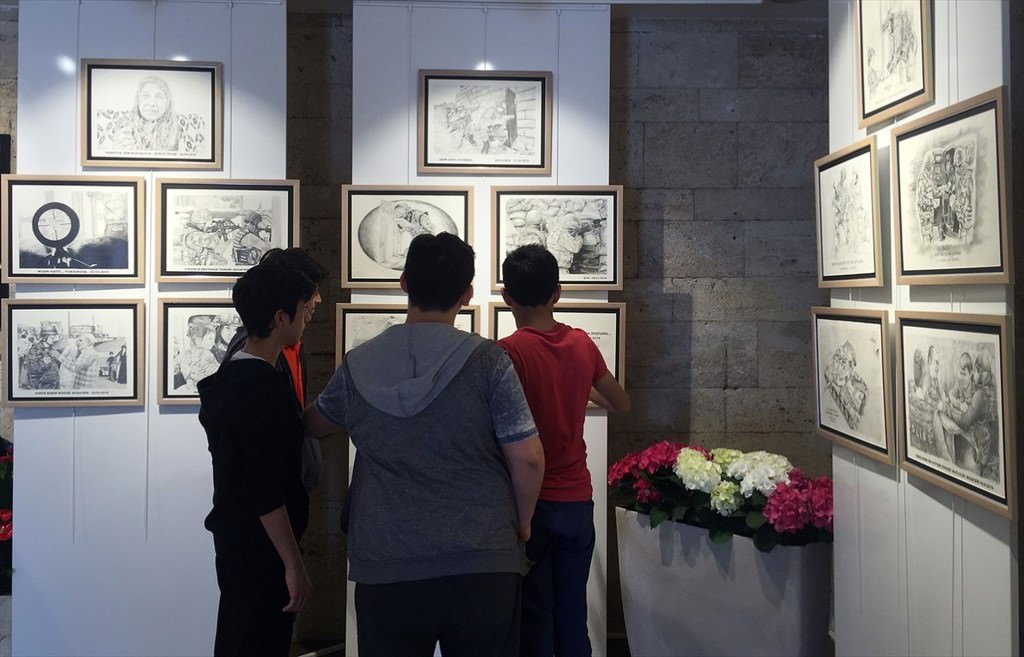 'Mehmetçiğin gözüyle Mehmetçik' sergisi - 8