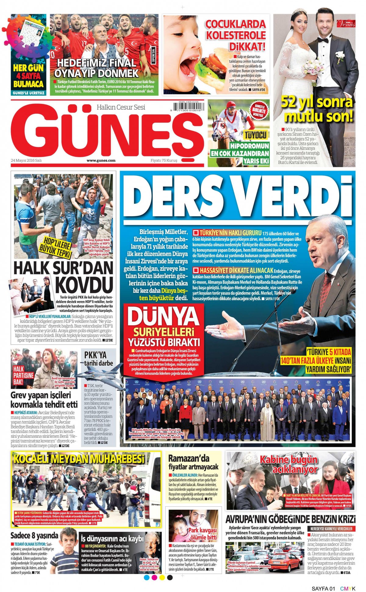 24 Mayıs 2016 gazete manşetleri - 759