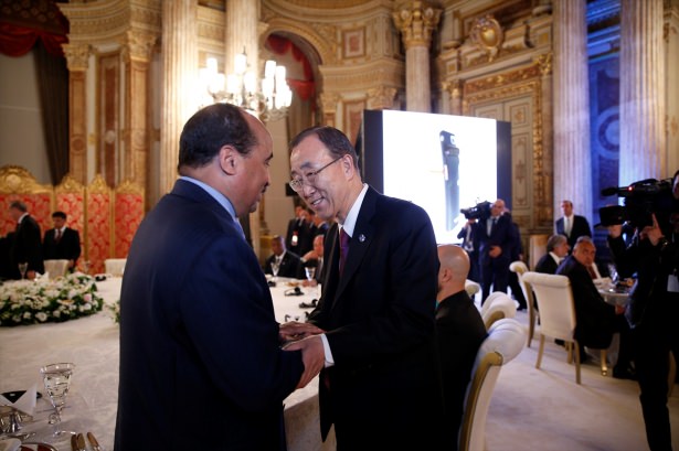 Erdoğan'dan liderlere mehterli karşılama - 547