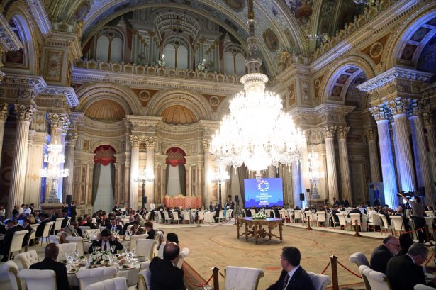 Erdoğan'dan liderlere mehterli karşılama - 856