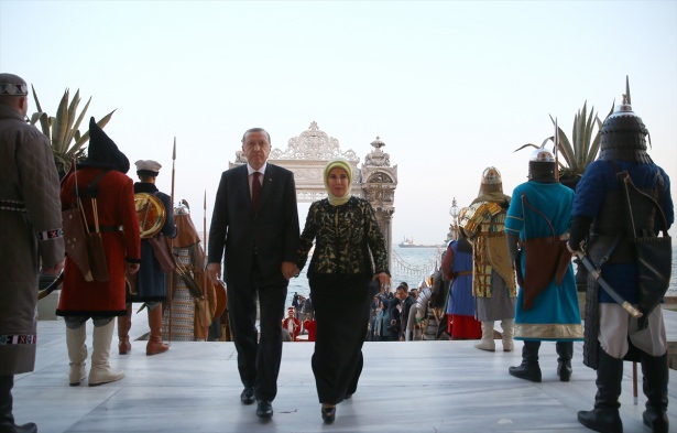 Erdoğan'dan liderlere mehterli karşılama - 780