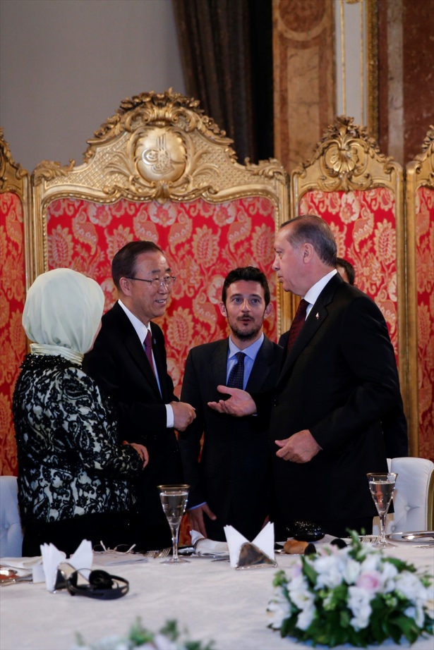 Erdoğan'dan liderlere mehterli karşılama - 869