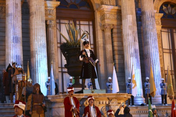 Erdoğan'dan liderlere mehterli karşılama - 563