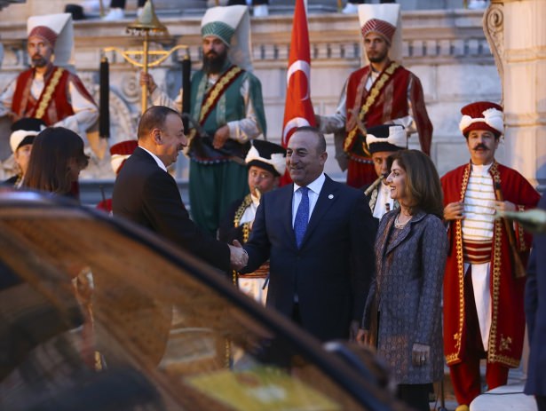 Erdoğan'dan liderlere mehterli karşılama - 557