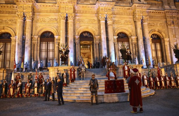 Erdoğan'dan liderlere mehterli karşılama - 758