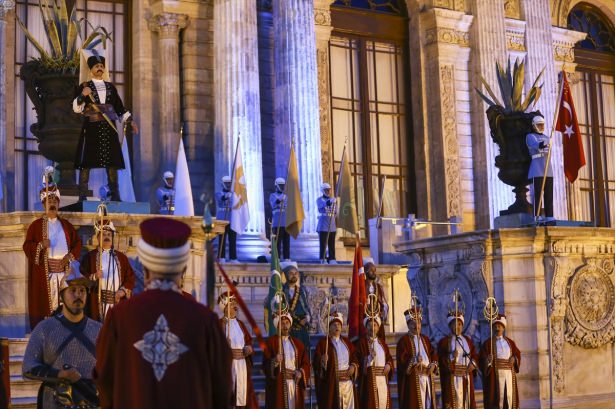 Erdoğan'dan liderlere mehterli karşılama - 938