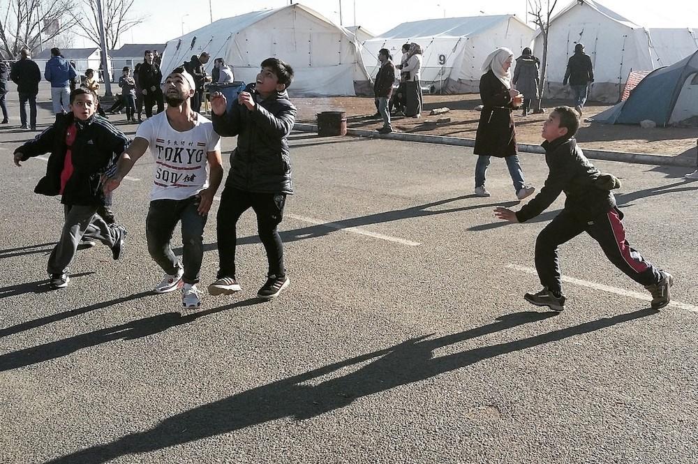 İdomeni kampı boşaltılıyor - 1