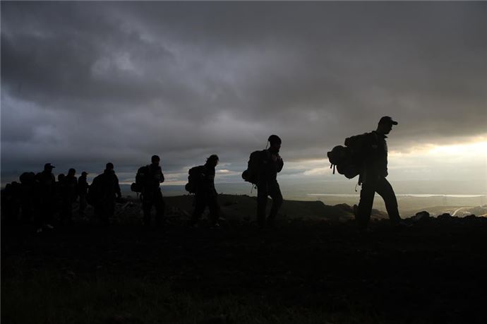Savaş muhabirlerini PÖH eğitiyor - 512