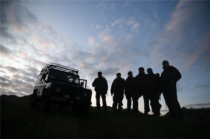 Savaş muhabirlerini PÖH eğitiyor - 549