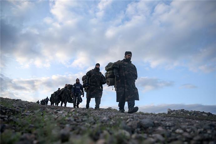 Savaş muhabirlerini PÖH eğitiyor - 902