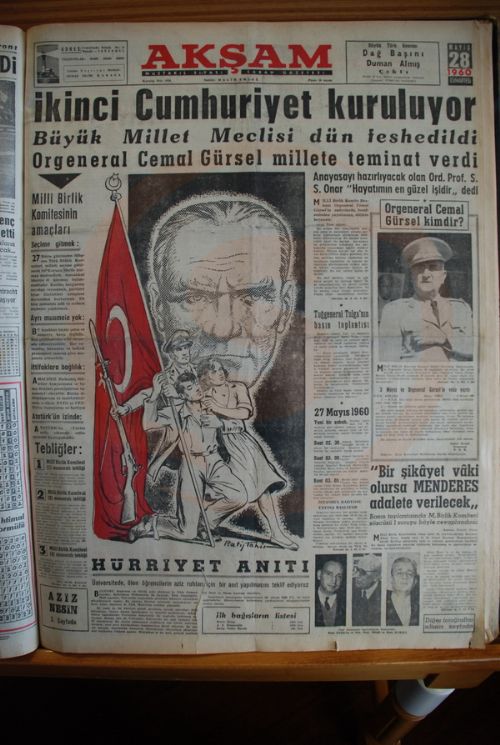 27 mayıs 1960 tarihli gazete ile ilgili görsel sonucu