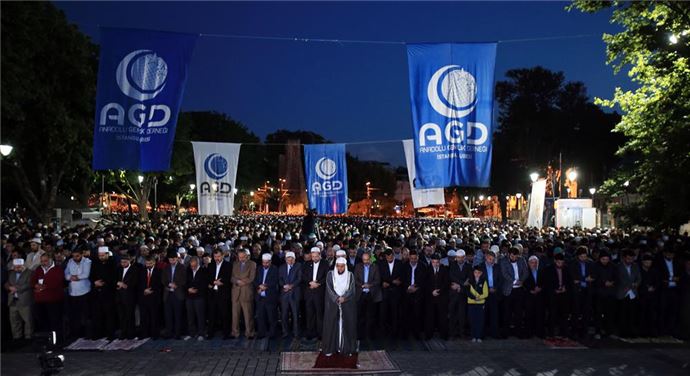 Ayasofya'da fetih namazı - 2