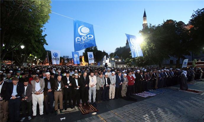 Ayasofya'da fetih namazı - 7