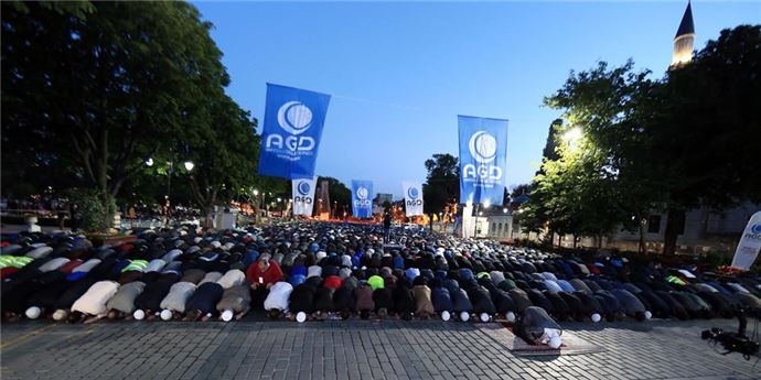 Ayasofya'da fetih namazı - 10