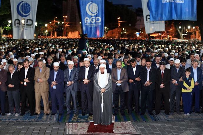 Ayasofya'da fetih namazı - 3