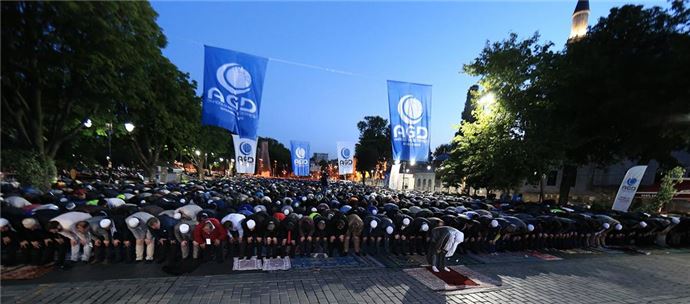 Ayasofya'da fetih namazı - 9