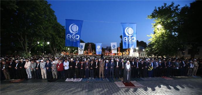 Ayasofya'da fetih namazı - 11