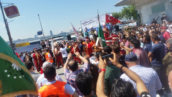 Fetih kutlamalarında dikkat çeken kareler - 2