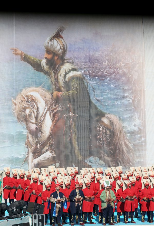 Fetih kutlamalarında dikkat çeken kareler - 6