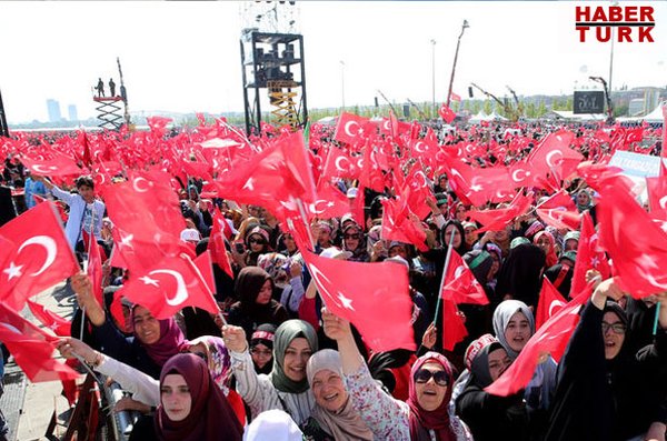 Fetih kutlamalarında dikkat çeken kareler - 20