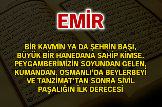 En çok kullanılan isimler ve anlamları - 784