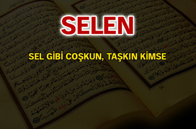 En çok kullanılan isimler ve anlamları - 521