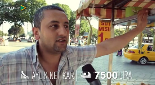 İşte seyyar satıcıların aylık kazançları - 154