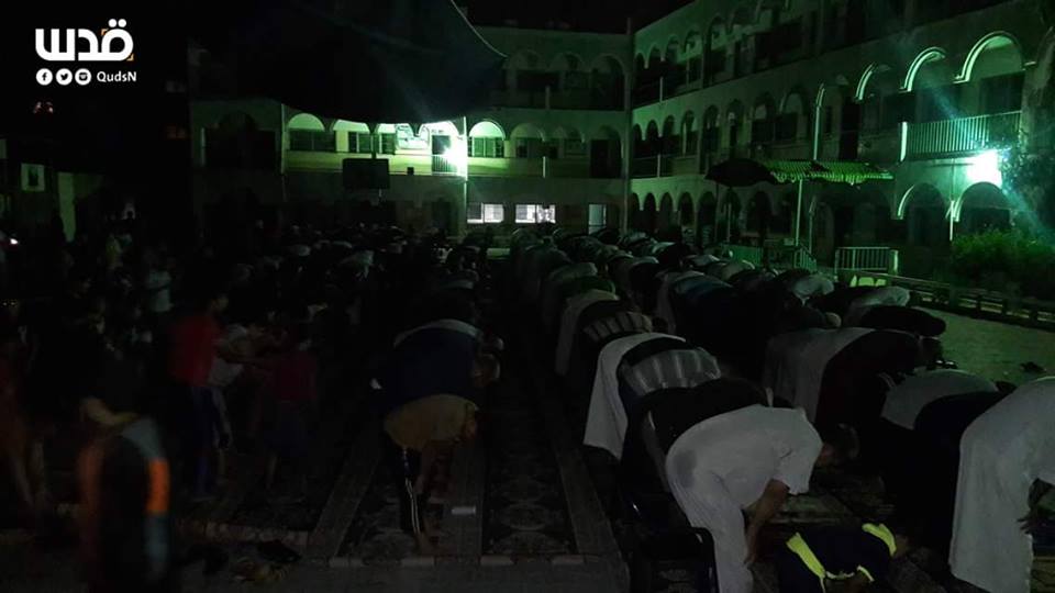 Gazze'de ilk teravih namazı - 7